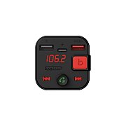 SAVIO FM transmitter  Bluetooth 5.3  QC 3.0 charger  LED display  Bass Boost  TR-15  black