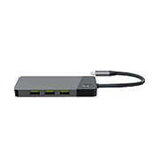 GREEN CELL HUB USB-C ADAPTER GC CONNECT 7W1 (3XUSB 3.1  HDMI 4K 60HZ  USB-C PD 85W  MICROSD/SD)