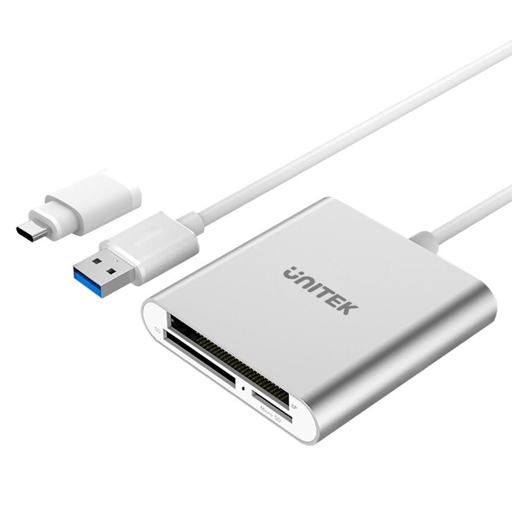 Unitek Y-9313D USB Type-C All-in-One Card Reader