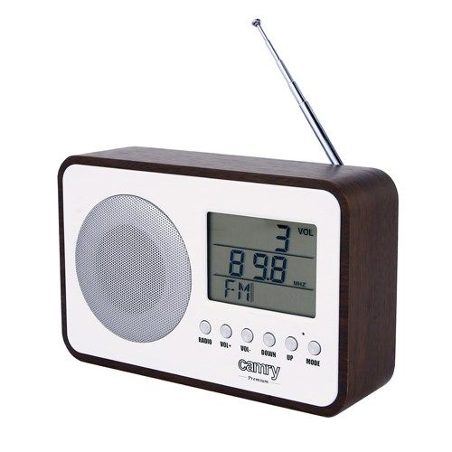 Camry CR1153 radio Portable Digital Black White