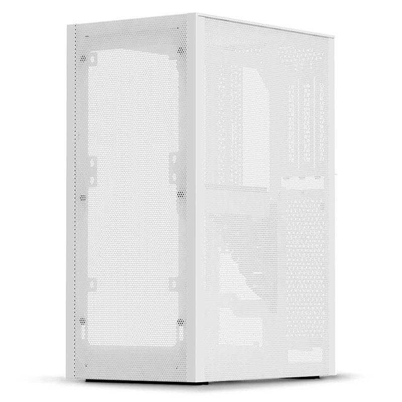 Ssupd Meshlicious Full Mesh PCIE 4.0 Edition Mini-ITX Case - White
