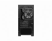 MSI MAG FORGE M100A computer case Micro Tower Black  Transparent