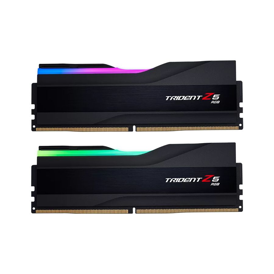 Memorie G.Skill Trident Z5 32 GB DDR5 6000 MHz CL30, kit 2 x 16 GB, XMP 3.0, Negru, RGB