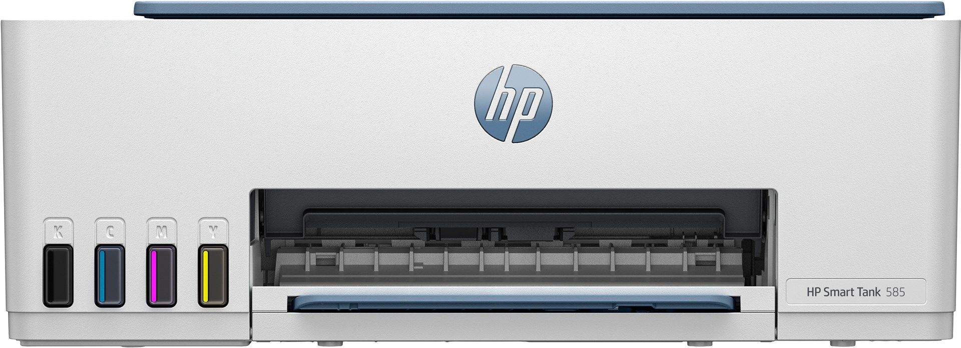 Imprimanta multifunctionala inkjet monocrom HP Smart Tank 585, A4, USB 2.0, Wi-Fi, Bluetooth, 20 ppm