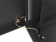 Lanberg WF01-6609-00B rack cabinet 9U Wall mounted rack Black