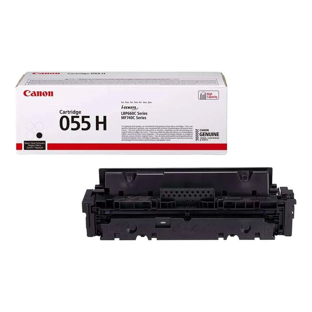 Cartus toner Canon CANON CRG-055H 3020C002 ,Negru ,7 600 pagini ,Original (CRG055H)