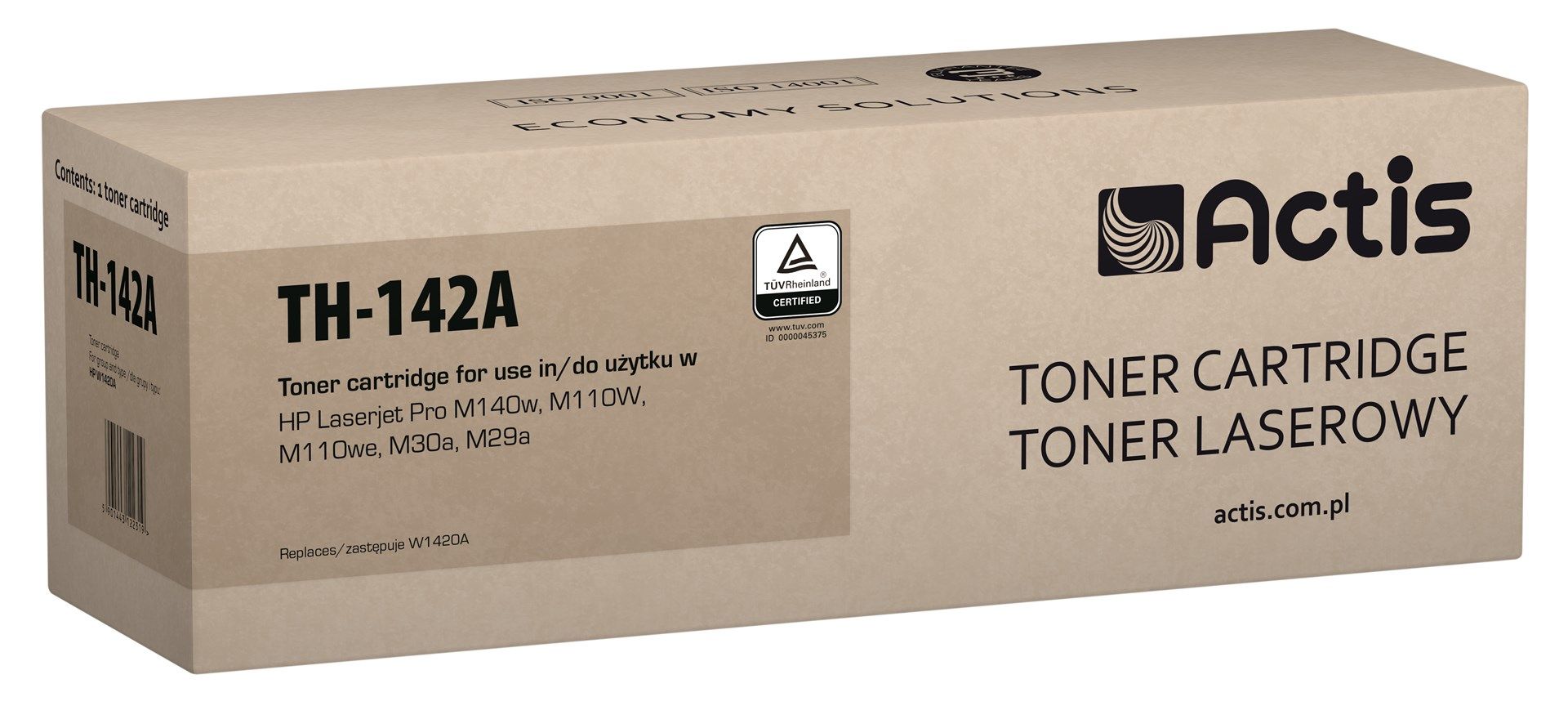 Cartus toner Actis TH-142A ,Negru ,950 pagini (compatibil cu HP TH-142A)
