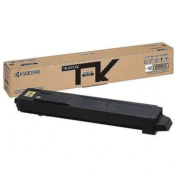 Cartus toner Kyocera KYOCERA TK-8115K 1T02P30NL0 ,Negru ,12 000 pagini ,Original (TK-8115k)