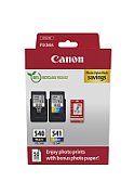 Cartus cerneala Canon 5225B013 ,Black/tri-color ,black 180 pagini color 140 pagini ,Original (PG540 / CL541 Black / Color)