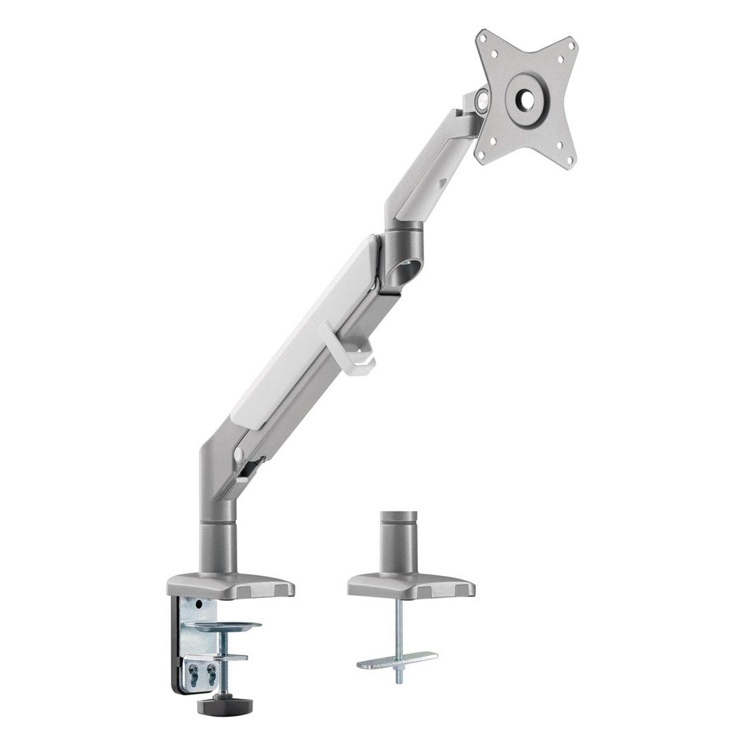 Ergo Office Grey Desk Monitor Mount  with Spring  17 -32   9 kg  ER-405G