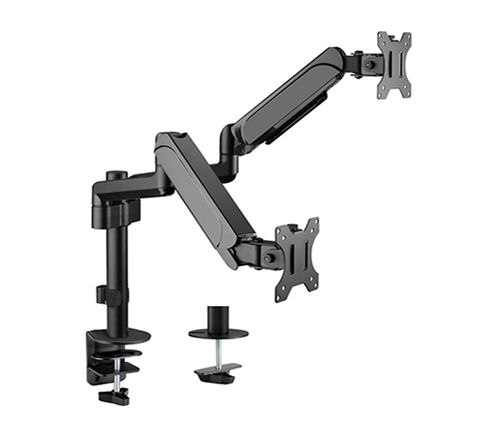Gembird MA-DA2P-01 Adjustable desk 2-display mounting arm  17”-32”  up to 9 kg