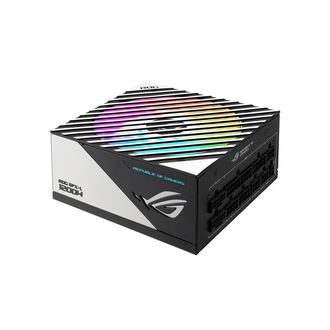 ASUS ROG -LOKI-1200T-SFX-L-GAMING power supply unit 1200 W 20+4 pin ATX Black  Silver
