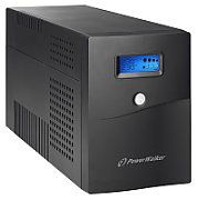 UPS PowerWalker VI 3000 SCL FR, 3000 VA, 1800 W, cu management, line-interactive, 4x Schuko, 1x RJ45, 12V 9Ah Tower, Negru