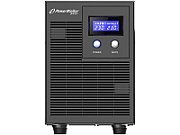 UPS PowerWalker VI 3000 STL FR, 3000 VA, 1800 W, cu management, line-interactive, 4x Schuko, 1x RJ45, 12V 7Ah Tower, Negru