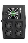 UPS PowerWalker VI 2000 SCL FR, 2000 VA, 1200 W, cu management, line-interactive, 4x Schuko, 1x RJ45, 12V/9Ah Tower, Negru