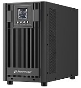 UPS PowerWalker VFI 3000 AT FR, 3000 VA, 2700 W, cu management, on-line, 4x Schuko, 12V 9Ah LCD, Tower, Negru