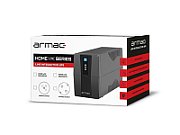 UPS Armac HL/850F/LED/V2, 850 VA, 480 W, line-interactive, 2x Schuko, 12V/9Ah LED, Tower, Negru