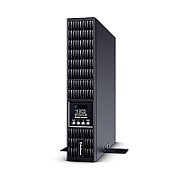 UPS Cyber Power OLS1500ERT2UA, 1.5 kVA, 1350 W, on-line double-conversion, 8x C13, 1x C14, 2x RJ45, 1x USB, 48 V LCD, Tower/Rack 2U, Negru