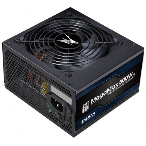 SURSA Zalman  TXII , 800W,  certificare 80 Plus , non-modular,  fan 120mm, negru,  ZM800-TXII  (timbru verde 2 lei)