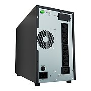UPS Vertiv GXE3-3000IMT, 3000 VA, on-line double-conversion, 8x C13, 1x C19, 1x USB, Sealed Lead-acid, 9 minute (50% sarcina), LCD, Tower, Negru