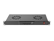 LANBERG AK-1502-B Lanberg 19 Fan Unit / Ventilation Panel With LCD 2 Fans + Thermostat 230V