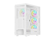 HOUSING GENESIS DIAXID 605 ARGB MIDI TOWER WITH USB-C WINDOW WHITE
