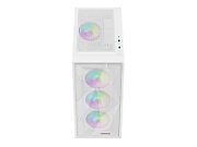 HOUSING GENESIS DIAXID 605 ARGB MIDI TOWER WITH USB-C WINDOW WHITE