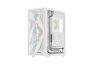 HOUSING GENESIS DIAXID 605 ARGB MIDI TOWER WITH USB-C WINDOW WHITE
