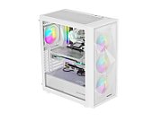 HOUSING GENESIS DIAXID 605 ARGB MIDI TOWER WITH USB-C WINDOW WHITE