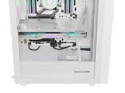 HOUSING GENESIS DIAXID 605 ARGB MIDI TOWER WITH USB-C WINDOW WHITE