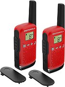 Motorola TALKABOUT T42 two-way radio 16 channels Black Red