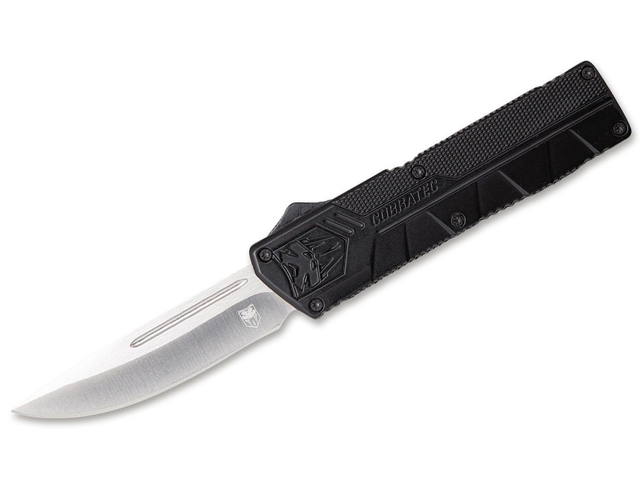 CobraTec Lightweight Black OTF Knife