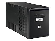 UPS PowerWalker VI 1500 LCD, 1500 VA, 900 W, cu management, line-interactive, 2x Schuko, 2x C13, 1x C14, 1x RJ45, 12V 9Ah LCD, Tower, Negru