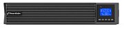 UPS PowerWalker VFI 3000 ICR IOT PF1, 3000 VA, 3000 W, cu management, on-line double-conversion, 8x C13, 1x C19, 12V/9Ah LCD, Tower/Rack 2U, Negru