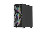 GENESIS DIAXID 605 ARGB MIDI TOWER CASE WITH USB-C WINDOW BLACK