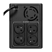 UPS Eaton 5E1600UF, 1600 VA, 900 W, cu management, line-interactive, 4x Schuko, 1x USB, 12V 7Ah Sealed Lead-acid, Negru