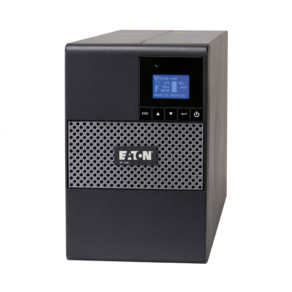 UPS Eaton 5P1550IG2, 1550 VA, 1350 W, line-interactive, 8x C13, 1x C14, 1x USB, 12V/9Ah Lead–acid maintenance-free, Tower, Negru