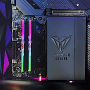 Memorie Patriot Viper Venom 64 GB DDR5 6000 MHz CL36, kit 2 x 32 GB, XMP 3.0 / EXPO, Gri-alb-rosu, RGB