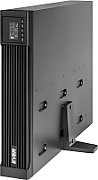 UPS Ever POWERLINE RT PRO 3000, 3000 VA, 3000 W, cu management, on-line double-conversion, 8x C13, 1x C19, 1x USB, 12V/9Ah LCD, Rack 2U, Negru
