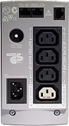 UPS APC BK350EI, 350 VA, 210 W, off-line, 4x C13, 1x C14, 12V 7Ah Sealed Lead-acid, LED, Tower, Alb