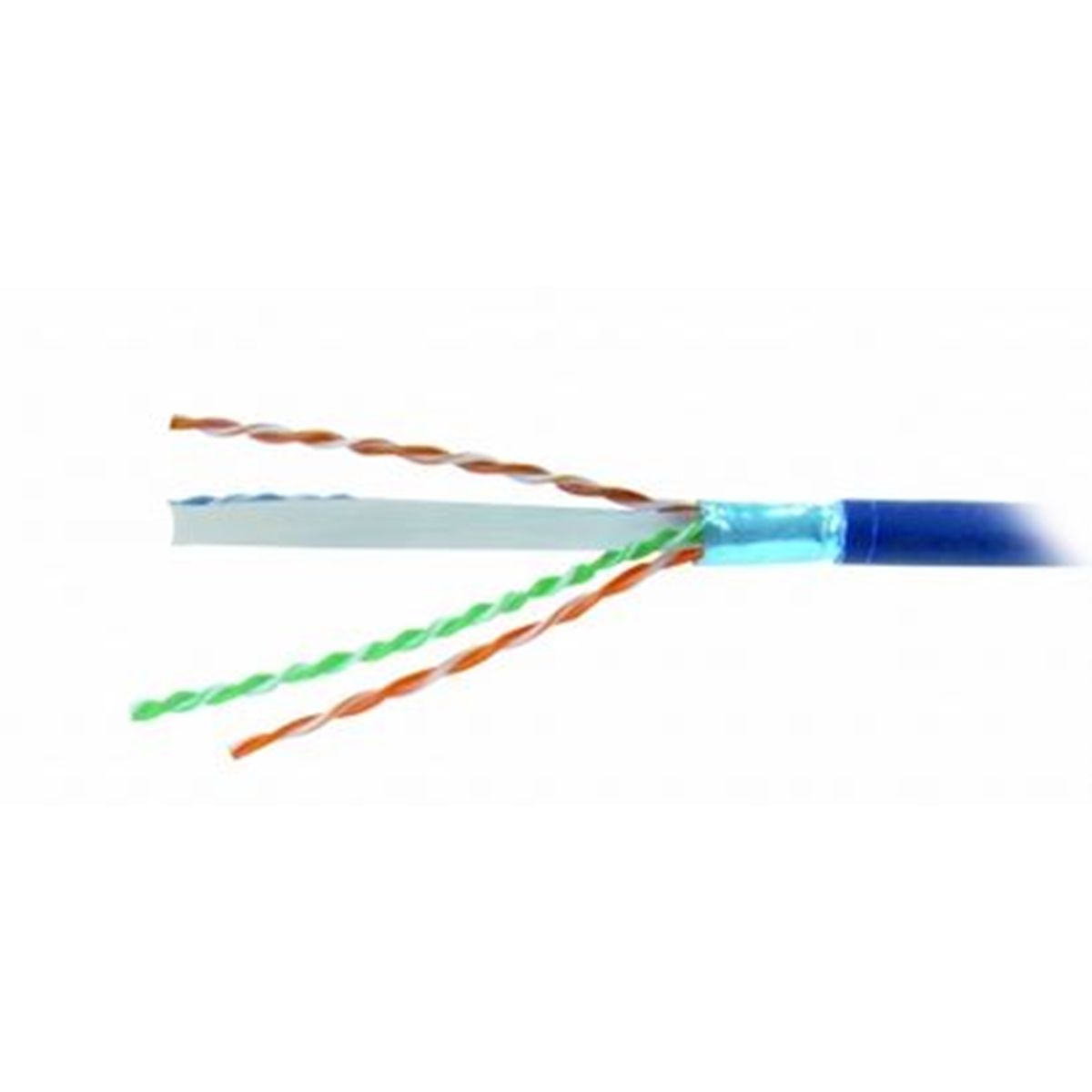 Emitter Net FTP (F/UTP) Cat.6 450MHz Cable  4x2x23AWG Wire  LSZH-FR 500m