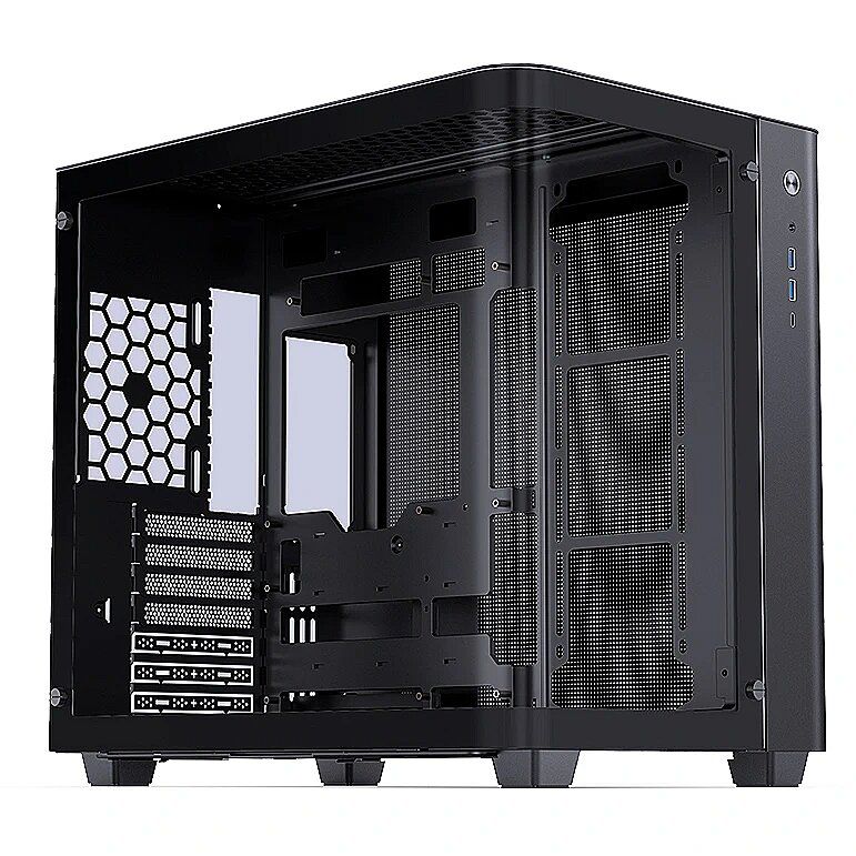 Jonsbo TK-3 - ATX-Gehäuse  schwarz