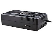 UPS PowerWalker VI 800 MS FR, 800 VA, 480 W, cu management, line-interactive, 8x Schuko, 1x RJ45, 12.0V/9.0Ah Brick, Negru