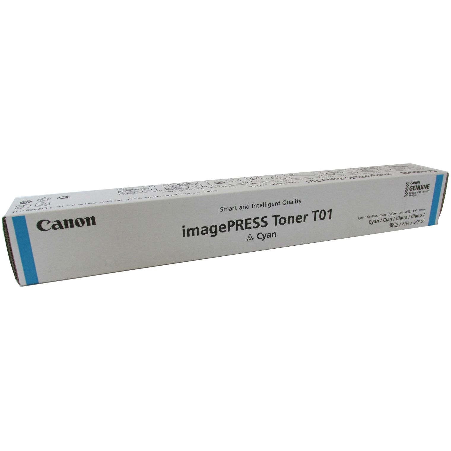 Cartus toner Canon CANON T01 8067B001 ,Albastru ,39 500 pagini ,Original (T01C)