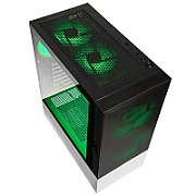Observatory MX Mesh ARGB, Mid-Tower, Negru/Alb