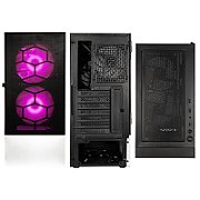 Observatory MX Mesh ARGB, Mid-Tower, Negru/Alb