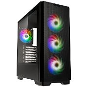 Unity Solar Mesh ARGB, Mid-Tower, Negru