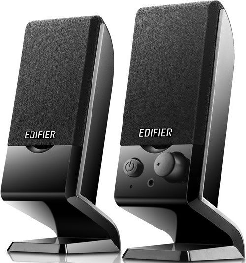 BOXE EDIFIER 2.0, RMS:   1.2W (2 x 0.6W), control volum, USB power, black,   M1250  674667001001  (include TV 0.75 lei)