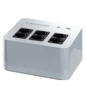 UPS Socomec NPL-0600-D, 600 VA, 360 W, off-line, 6x Schuko, 1x USB, LED, Tower,