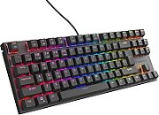 GAMING KEYBOARD GENESIS THOR 303 TKL DE RGB BACKLIGHT MECHANICAL BROWN BLACK HOT SWAP